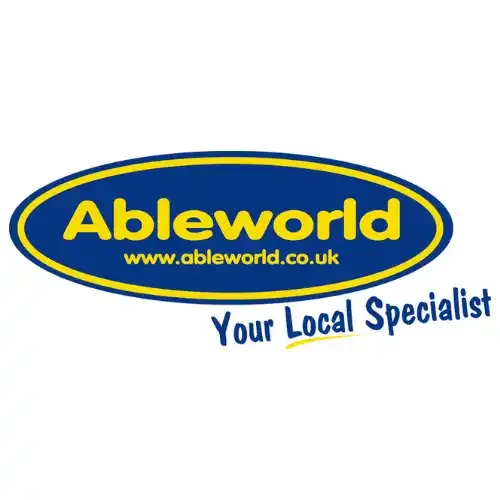 Ableworld mobility and homecare retail franchise logo