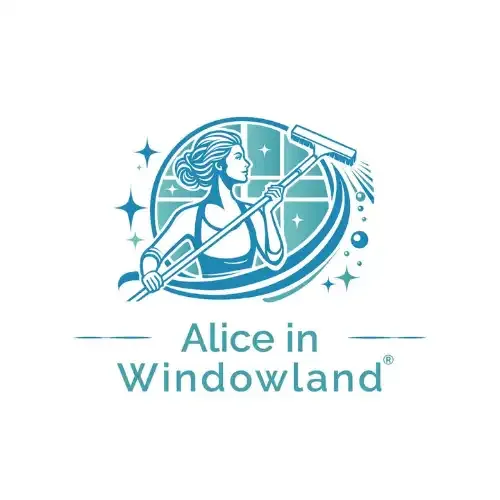 Alice in Windowland blinds and shutters franchise logo