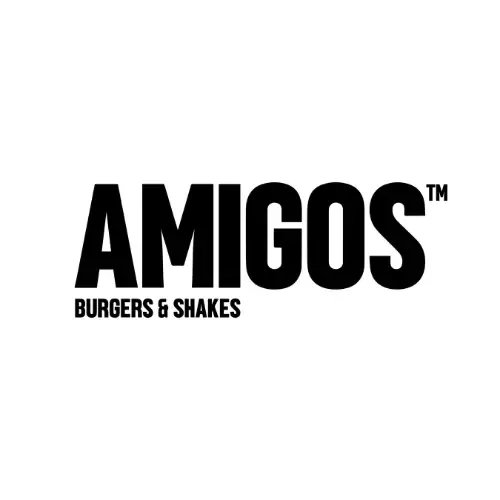 Amigos fast food and takeaway franchise logo