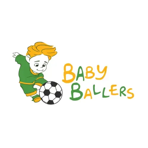 BabyBallers children’s sports coaching franchise logo