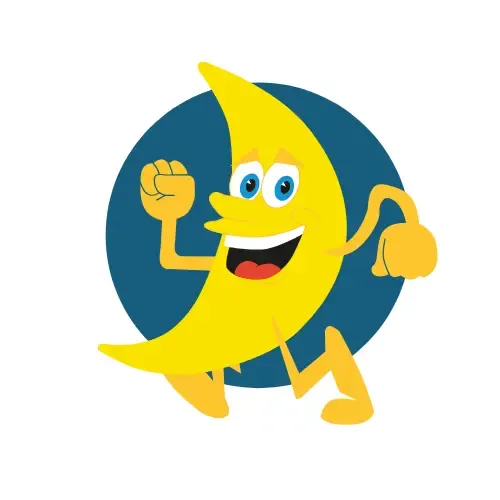 Banana Moon Day Nursery franchise logo